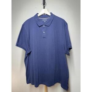 Club Room Men's Navy Blue Polo Shirt XXL